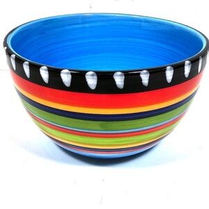 Gibson Elite Pueblo Springs Stoneware 6" Cereal Soup Bowl Discontinued Mint